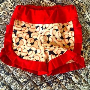 3T custom baseball shorts